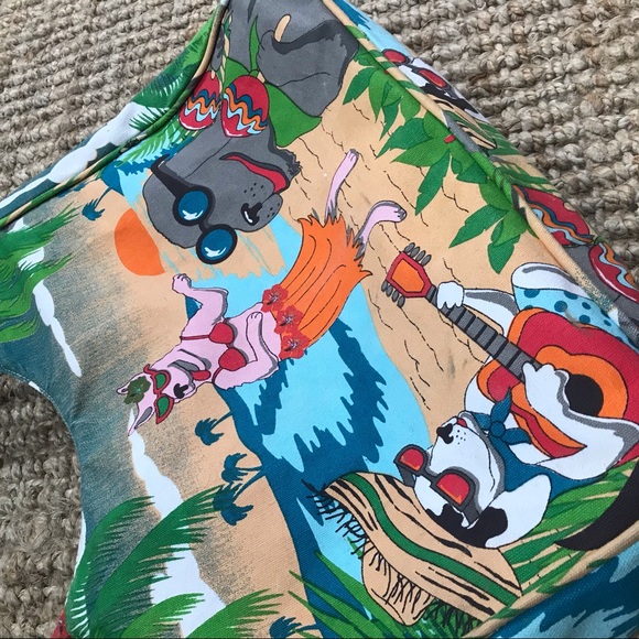 Hula Dogs Beach Bag - Picture 6 of 9